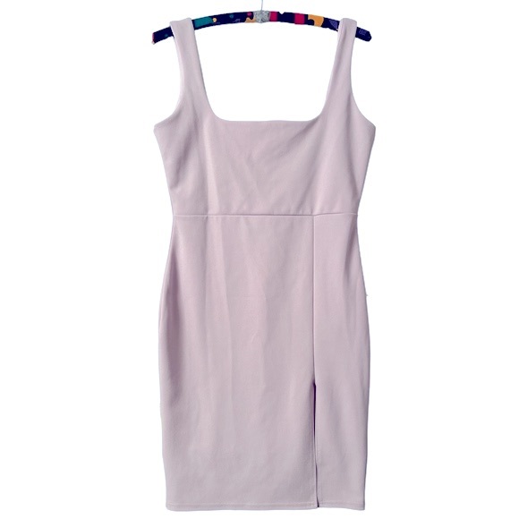 Missguided Women’s Square Neck Mini Dress Size 8 - Picture 3 of 6